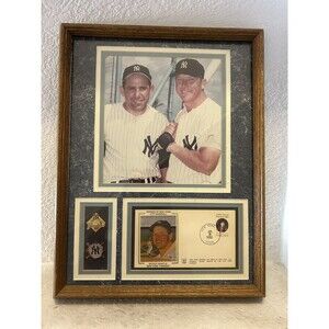 1950-60s Mickey Mantle New York Yankees Stadium Postcard